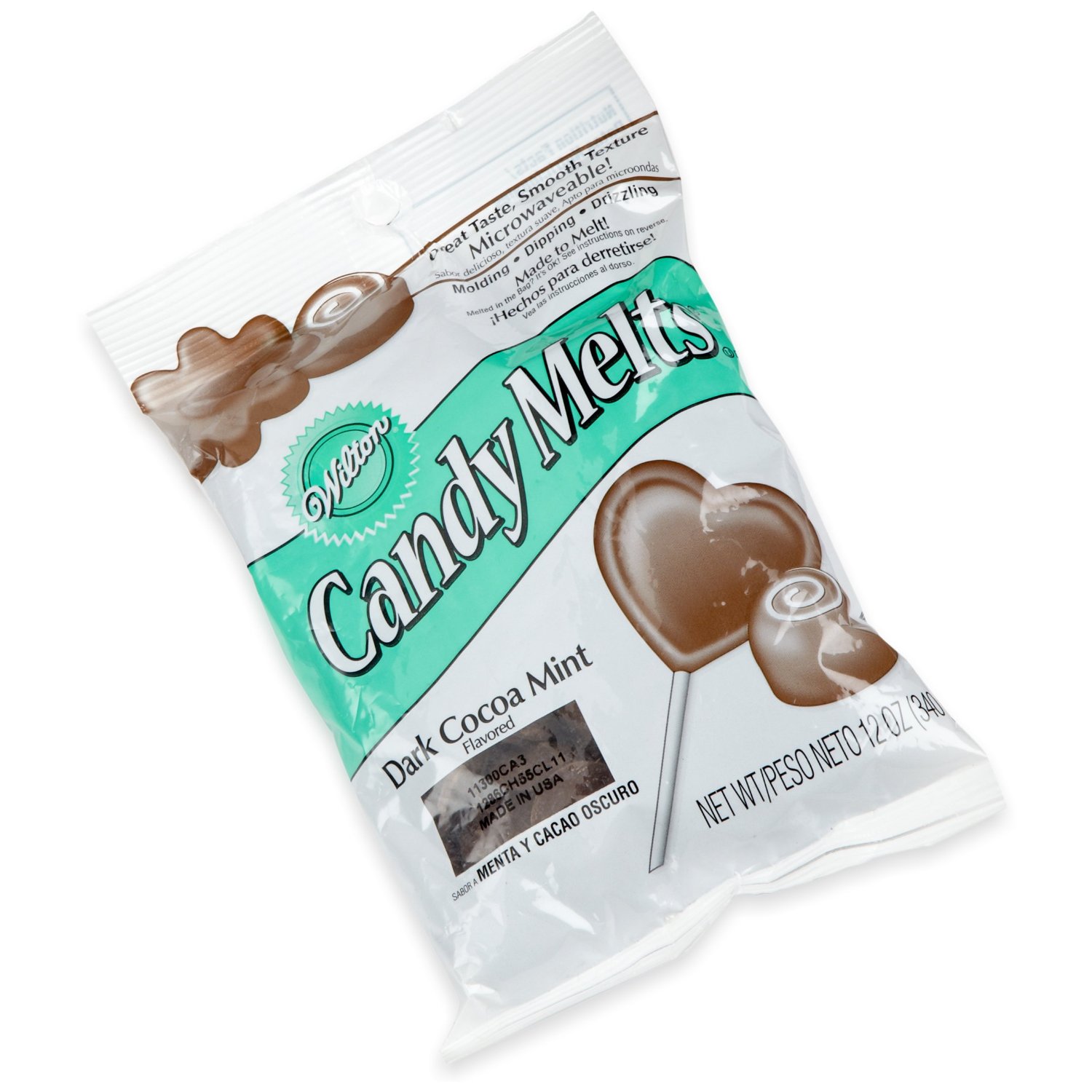 Wilton Candy Melts Dark Cocoa Mint