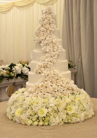 8 Tier Wedding Cake