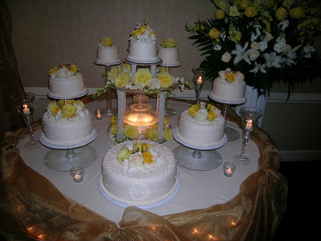 8 Tier Wedding Cake