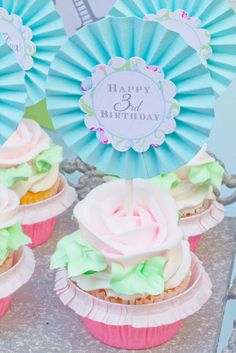 7 Photos of Buttercream Cakes April Showers