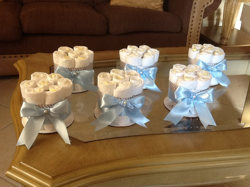 Baby Boy Diaper Cake