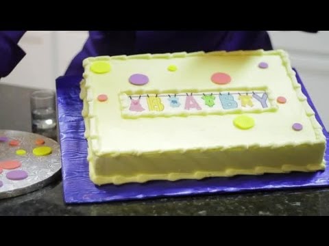 Baby Shower Cake Decorating Ideas