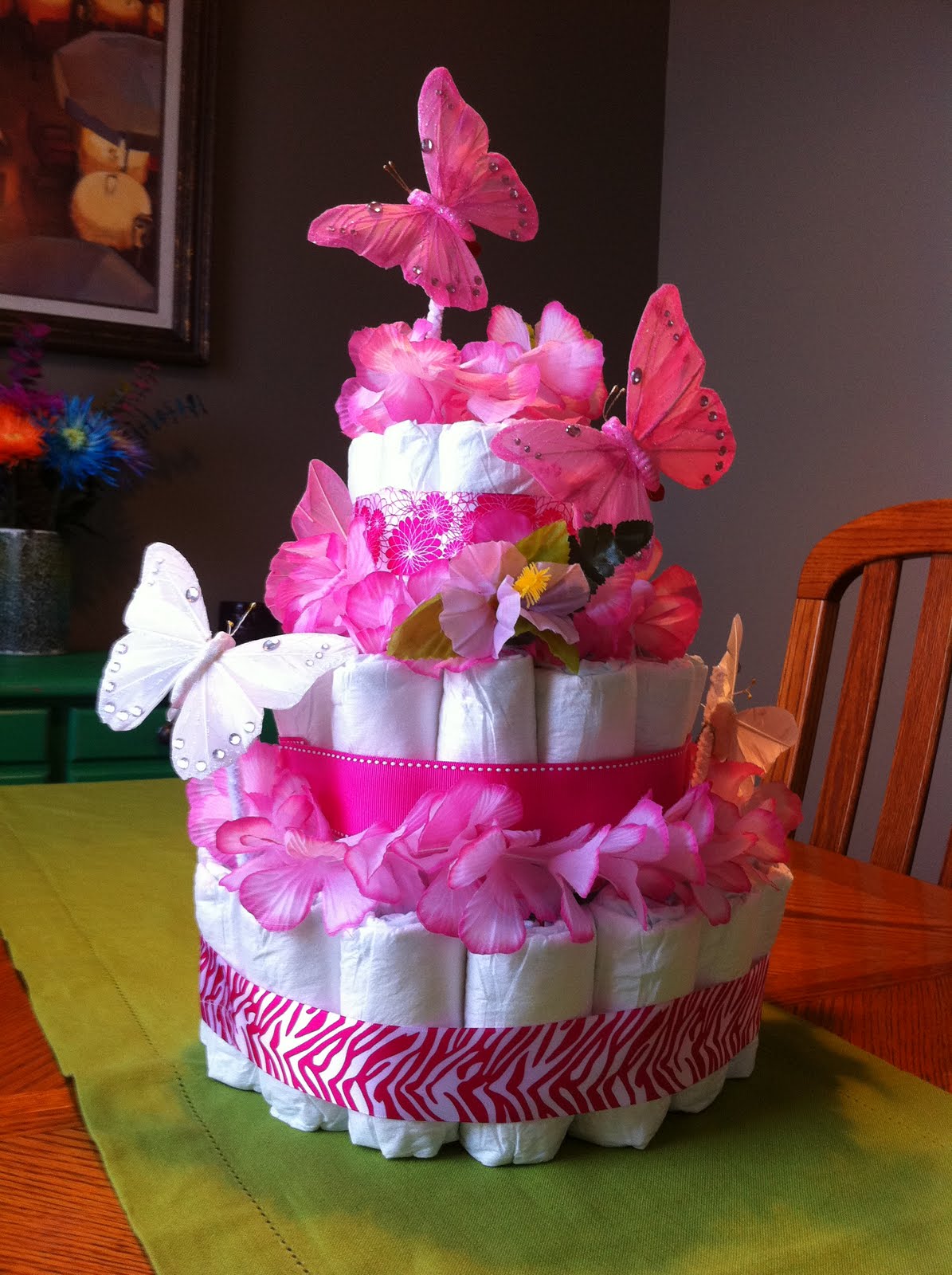 Baby Shower Diaper Cake