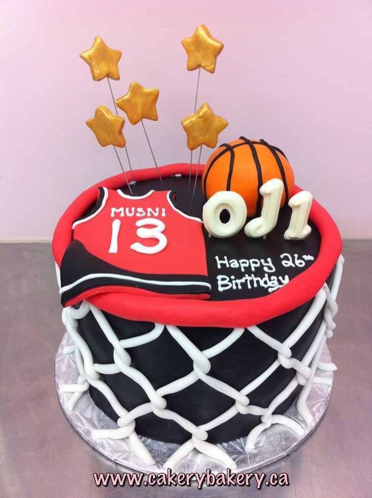 Basketball Birthday Cake