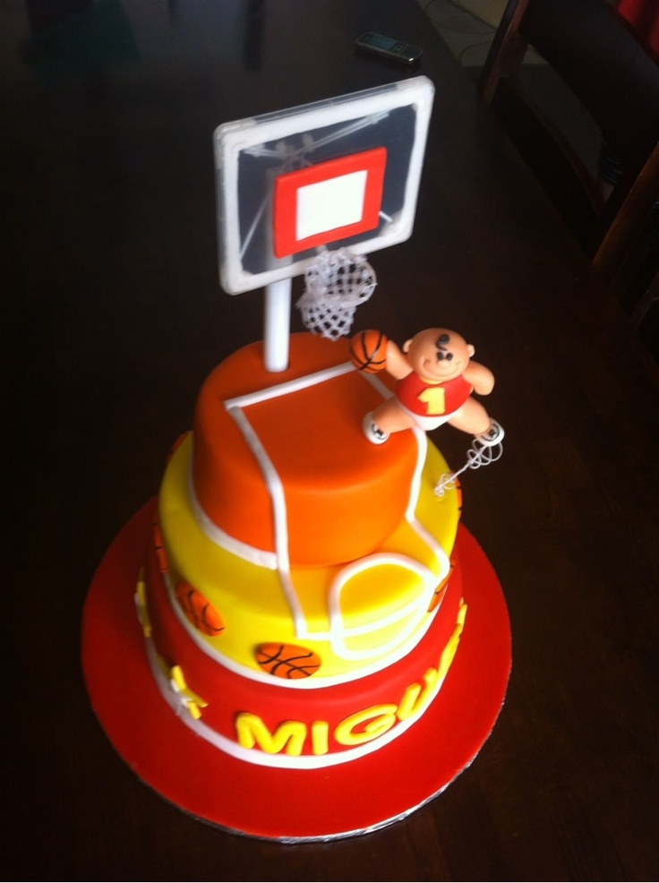 Basketball Birthday Cake