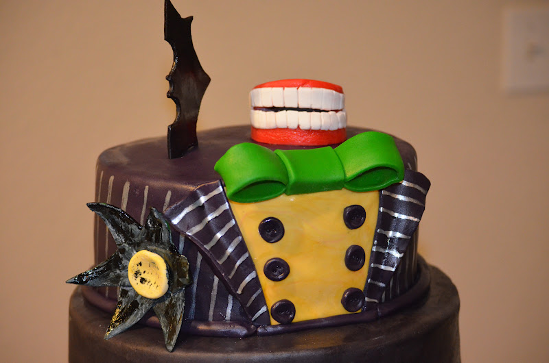 Batman and Joker Cake