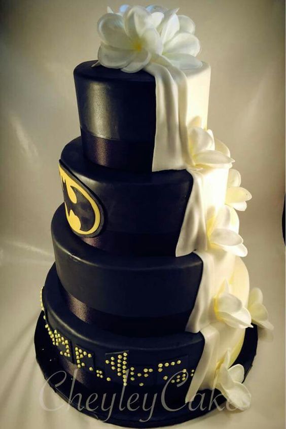 Batman Wedding Cake