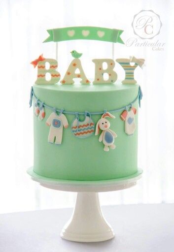 Beautiful Gender-Neutral Baby Shower Cakes