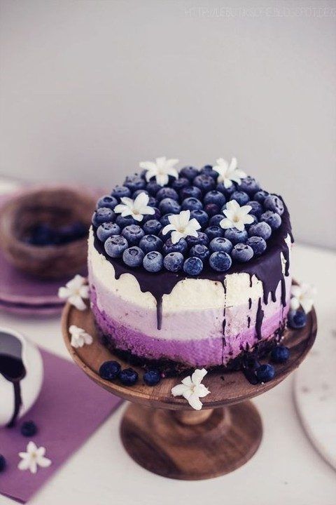 Blueberry Cheesecake Cake