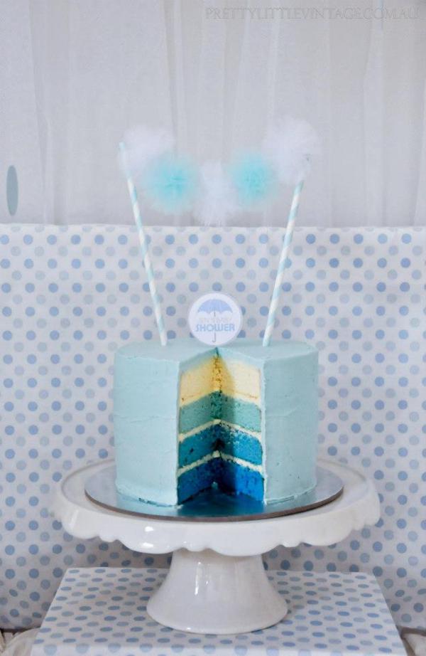 Boy Baby Shower Theme Cake