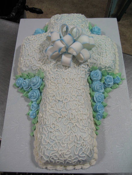 11 Photos of Baptism Cakes For Boys With Crosses