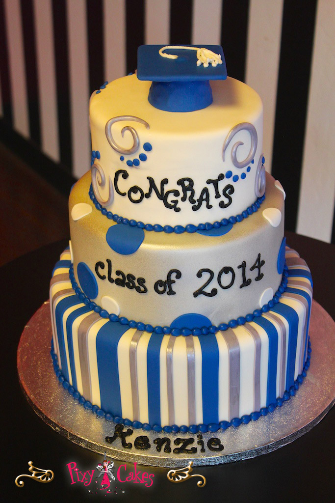 Boys Graduation Cake