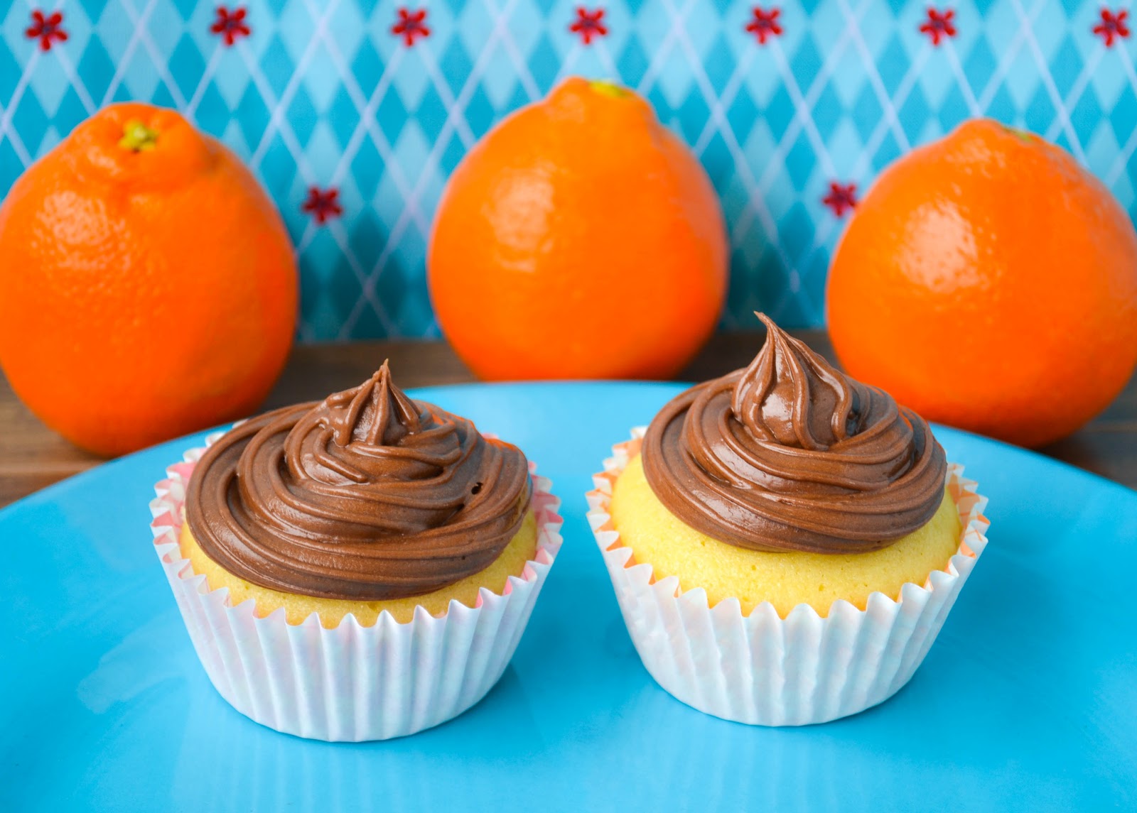 5 Photos of Orange Cupcakes With Cream Filling