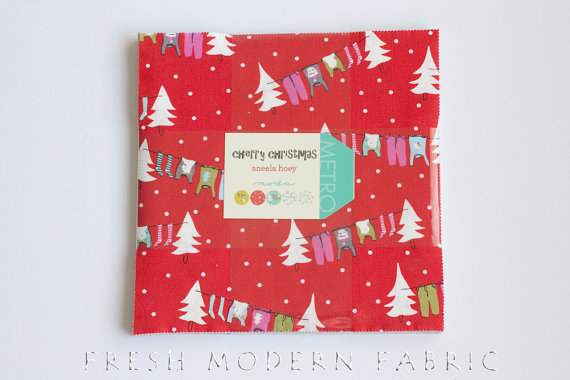 Christmas Fabric by Moda Layer Cake