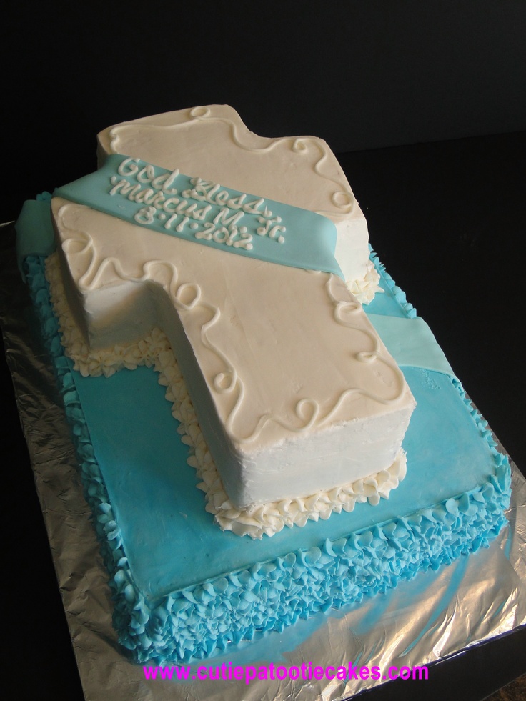 Communion Cross Cake