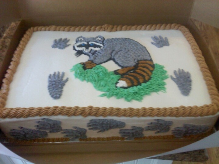 Coon Hunting Birthday Cakes