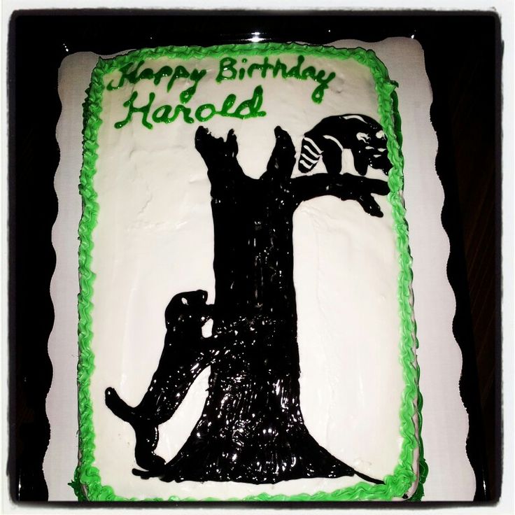 Coon Hunting Cake