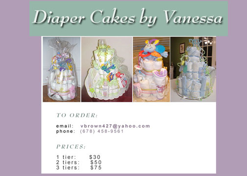 Diaper Cake Price List