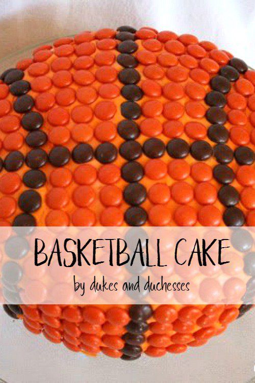 Easy Basketball Cake