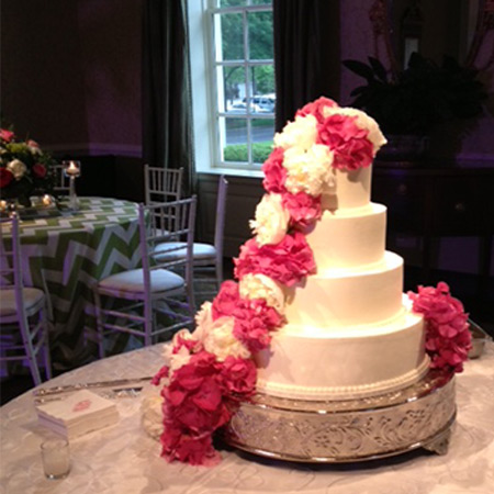 7 Wedding Cakes With Pictures On Side Photo Beautiful Wedding