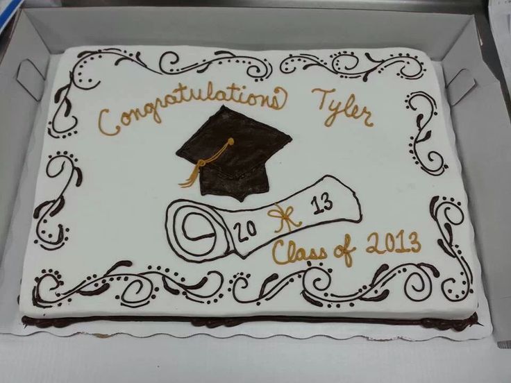 11 Photos of Boy Girl Graduation Cakes