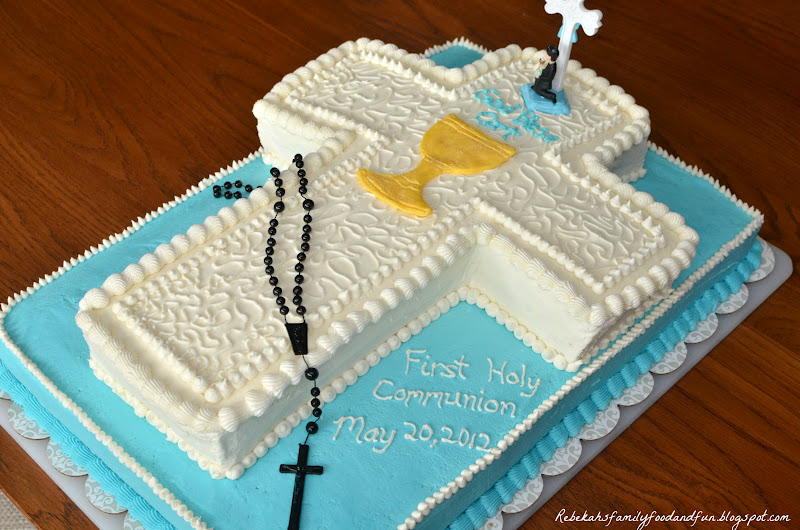 First Holy Communion Cross Cakes