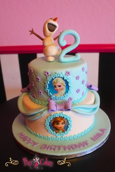 Frozen Birthday Cake