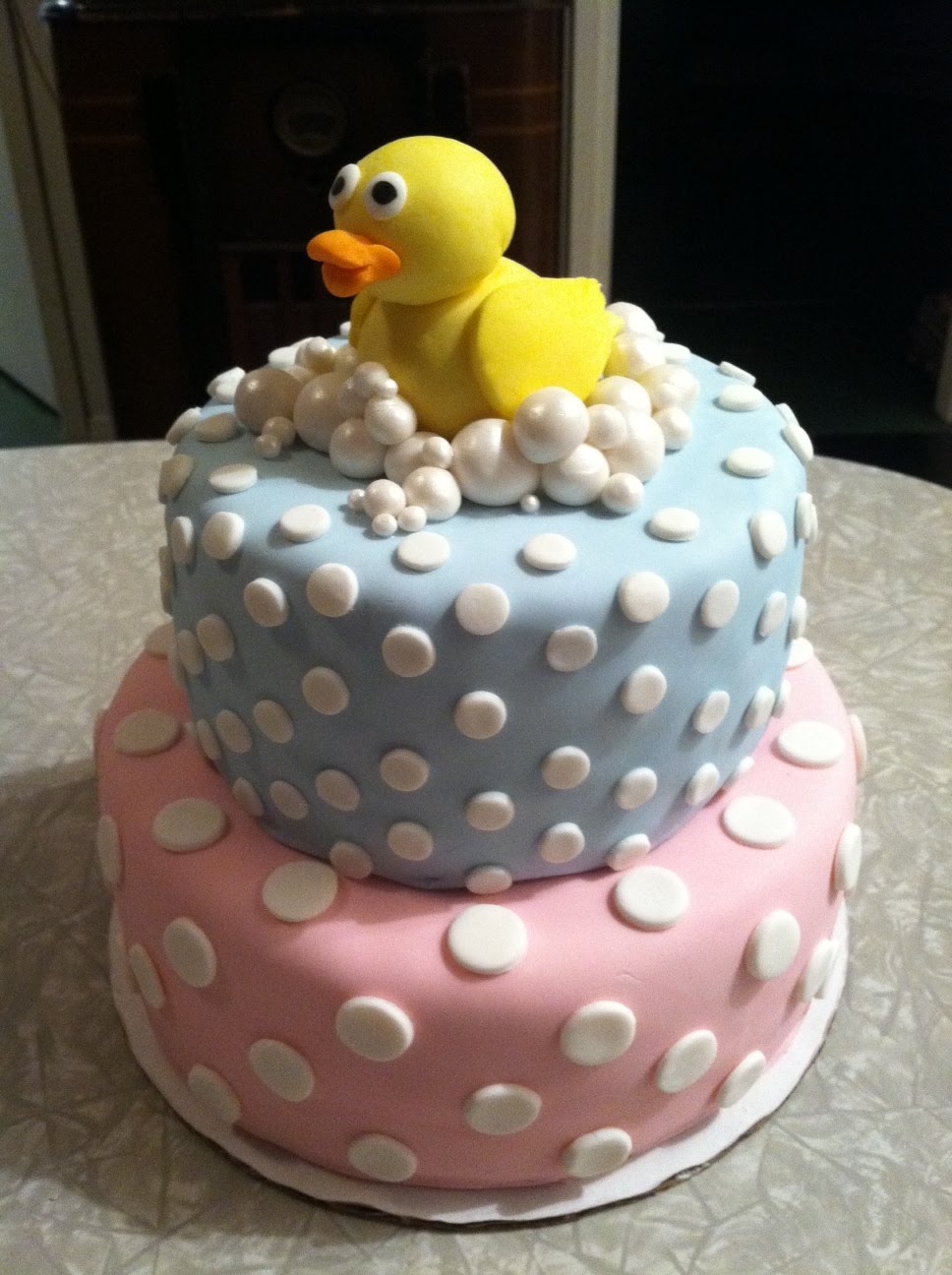 Gender Reveal Cake