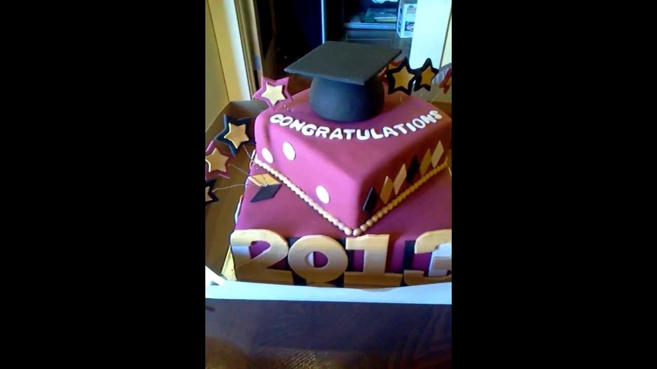 Girls Graduation Cake