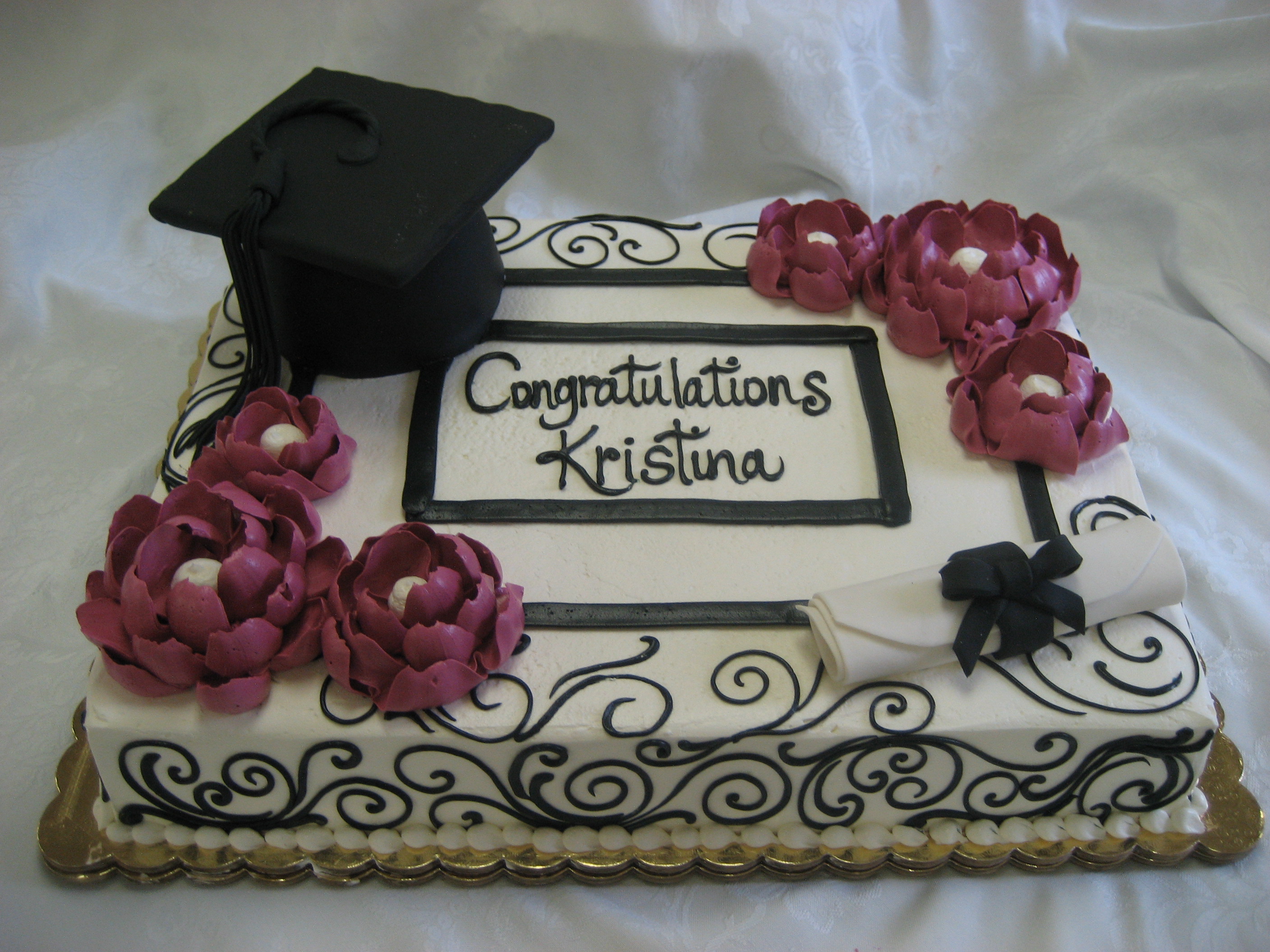 Graduation Sheet Cake