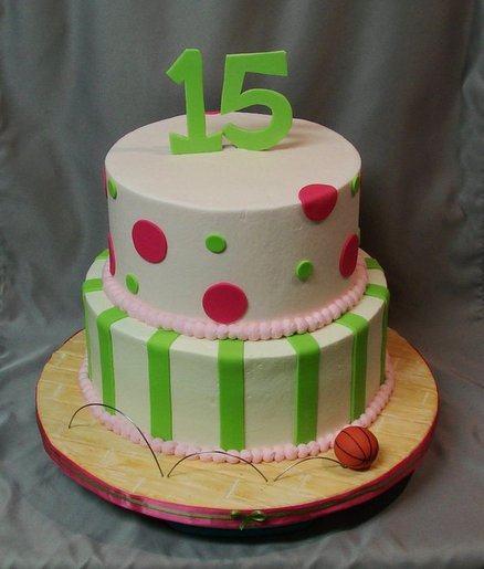 Happy 15th Birthday Cake