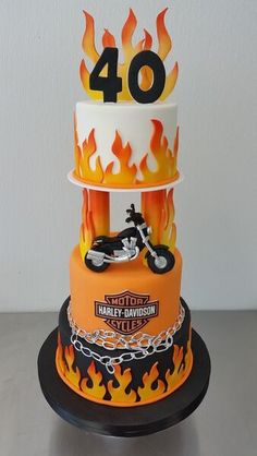 Harley-Davidson Cake