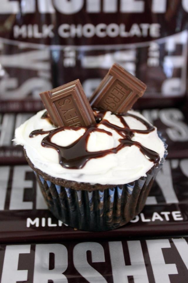 Hershey Chocolate Cupcakes