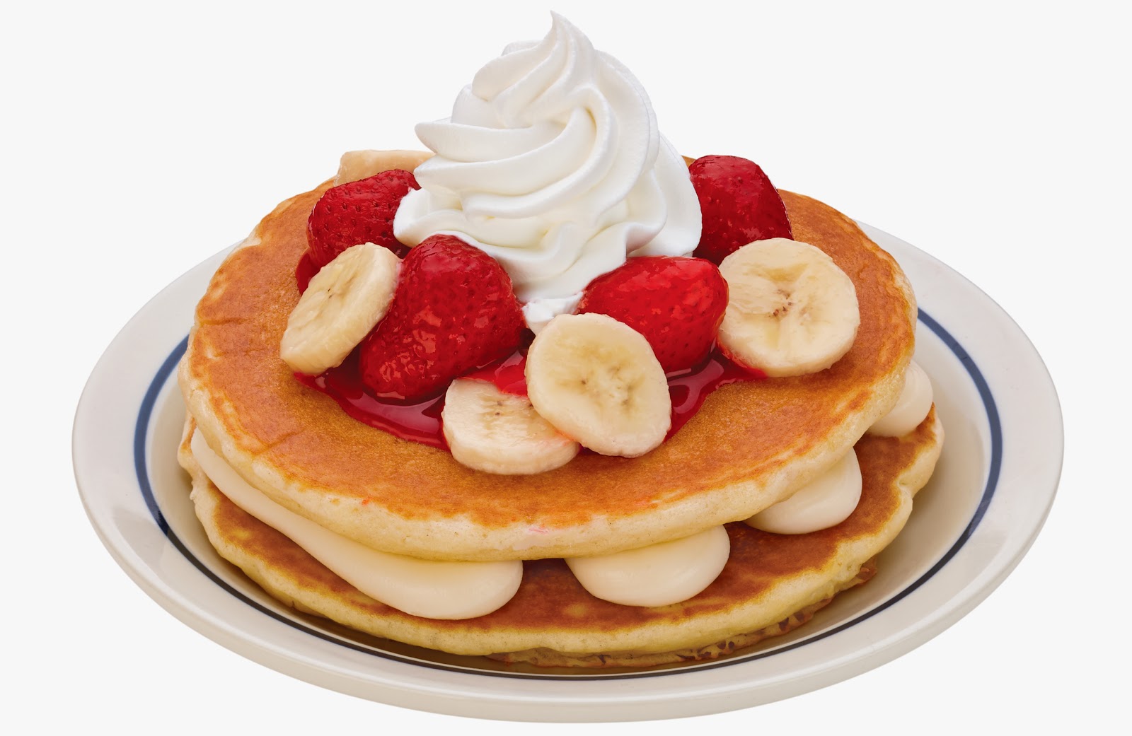 6 Photos of Strawberry Banana Pancakes