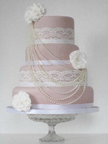 13 Photos of Vintage Lace Cakes Pearl