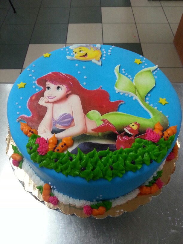 Little Mermaid Cake