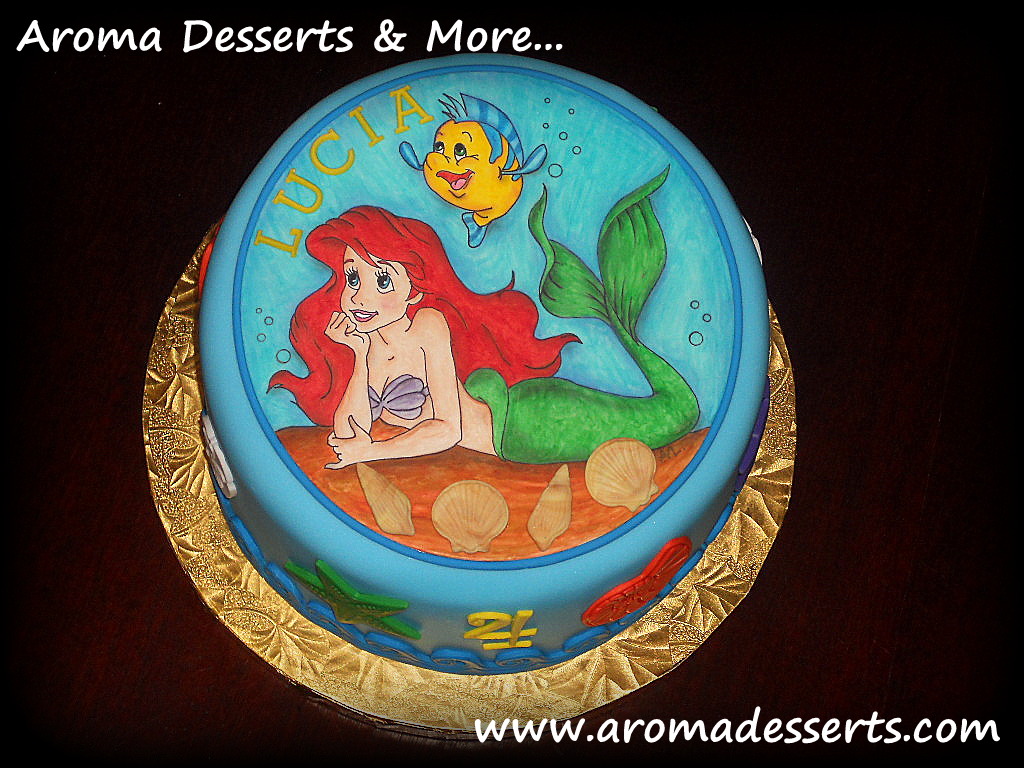 Little Mermaid Cake