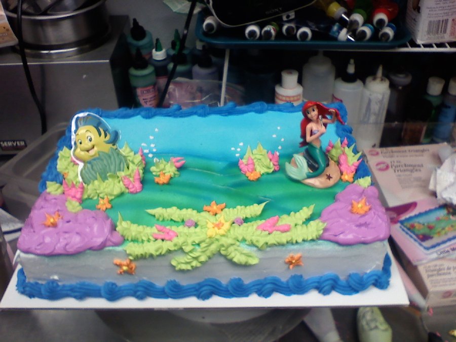 Little Mermaid Cake