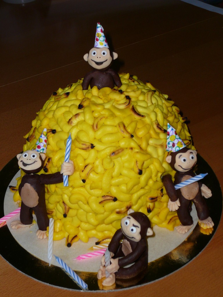 Monkey Birthday Cake Ideas