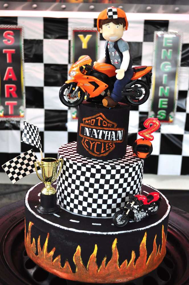 Motorcycle Birthday Cake Ideas