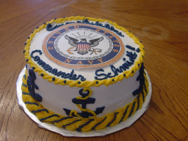 Navy Chief Retirement Cake Ideas