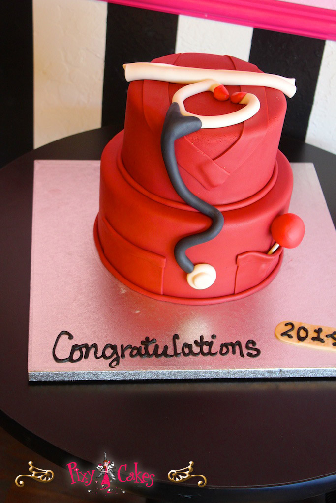 Nurse Graduation Cake