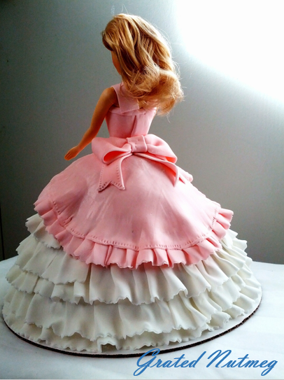 Pink Princess Dress Cake