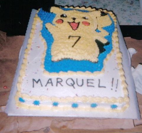 Pokemon Birthday Cake Sheet