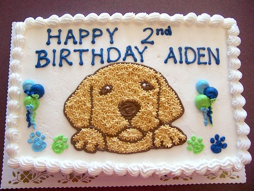 Puppy Dog Cake