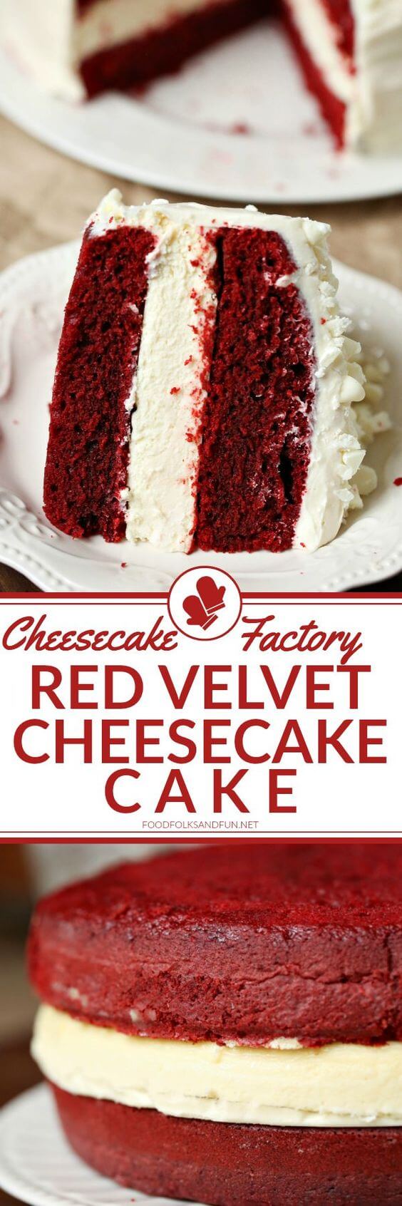 Red Velvet Cake Cheesecake