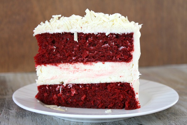 Red Velvet Cheesecake Wedding Cake