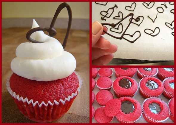 7 Photos of Homemade Valentine Cupcakes