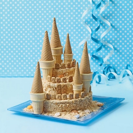 Sand Castle Cake