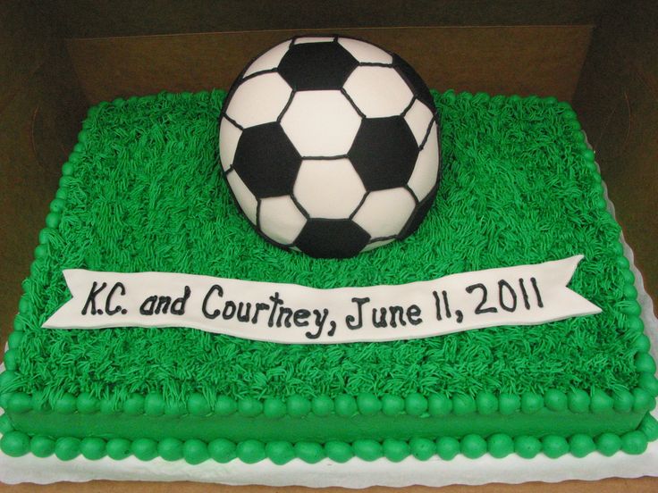 Soccer Ball Birthday Cake